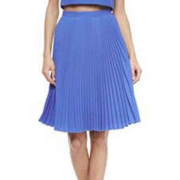 Black Halo Pleated Skirt - Picture 1 of 8